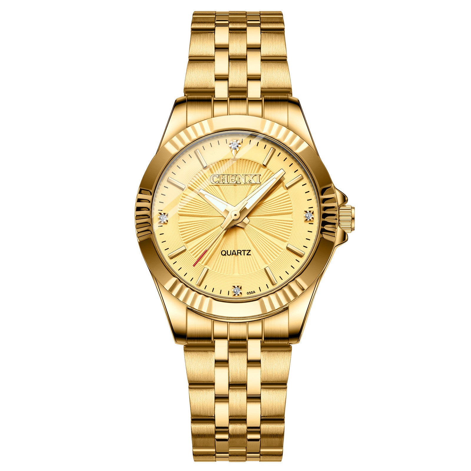 Men's And Women's Fashion Diamond-embedded Watch