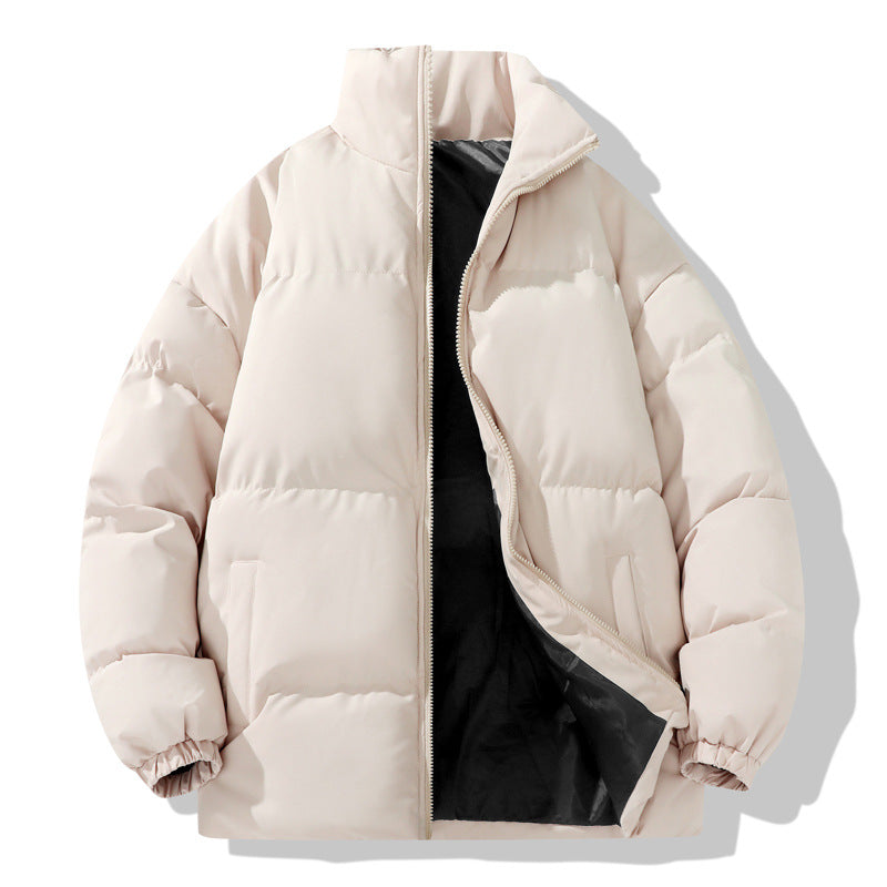 Mens Fashion Plus-Size Padded Cotton Jacket